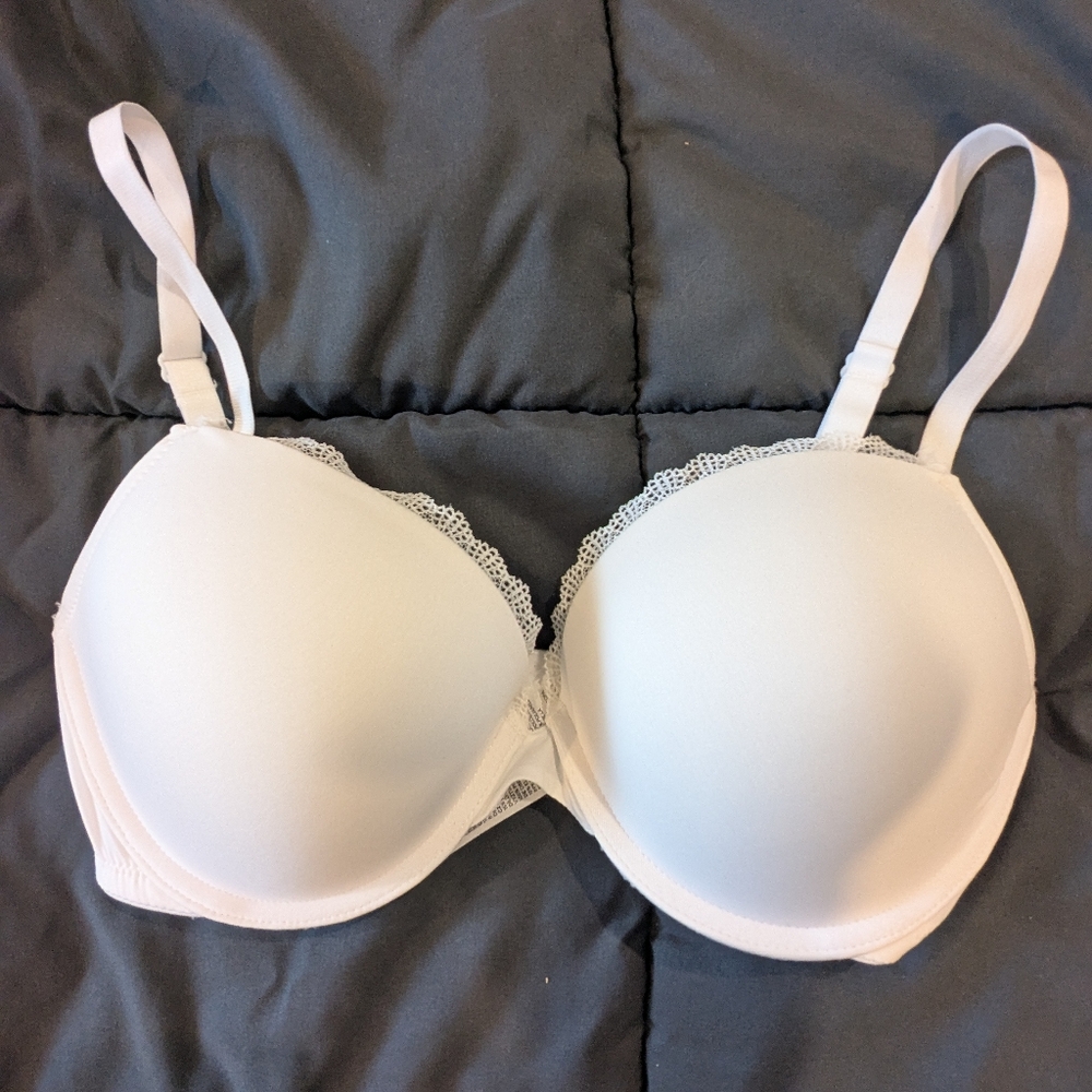 H&M Soft White Lace Bra